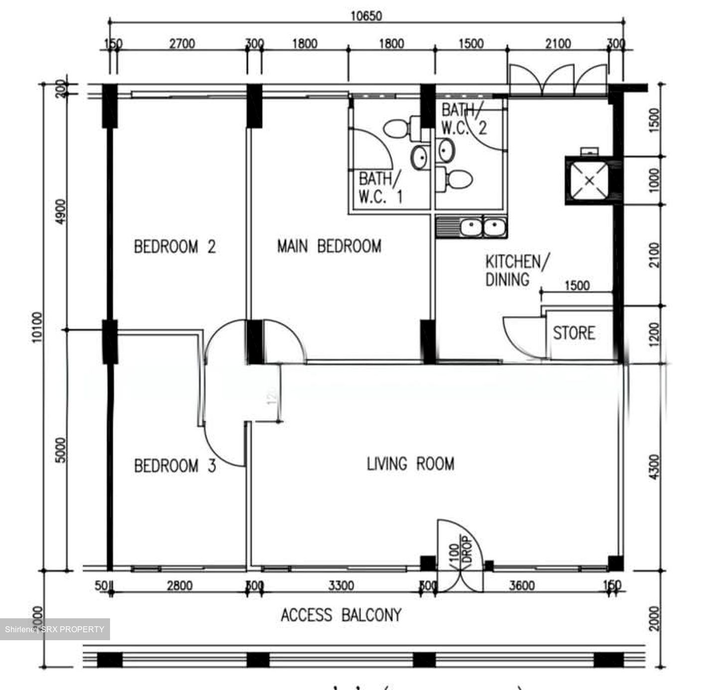 Blk 137 Teck Whye Shopping Centre (Choa Chu Kang), HDB 4 Rooms #545022001